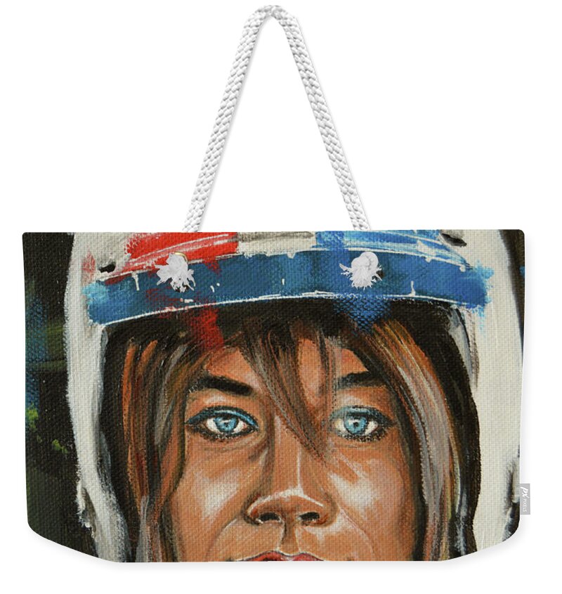Francoise Weekender Tote Bag by Juan Mendez - Fine Art America