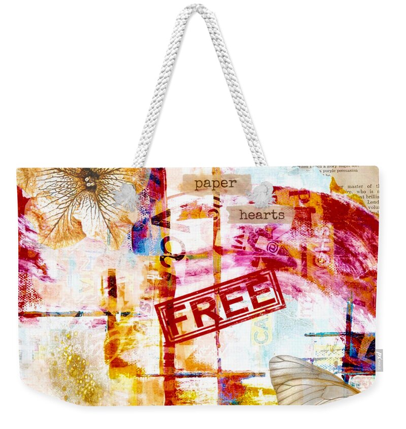 Wall Art Weekender Tote Bag featuring the digital art Free Spirit by Canessa Thomas
