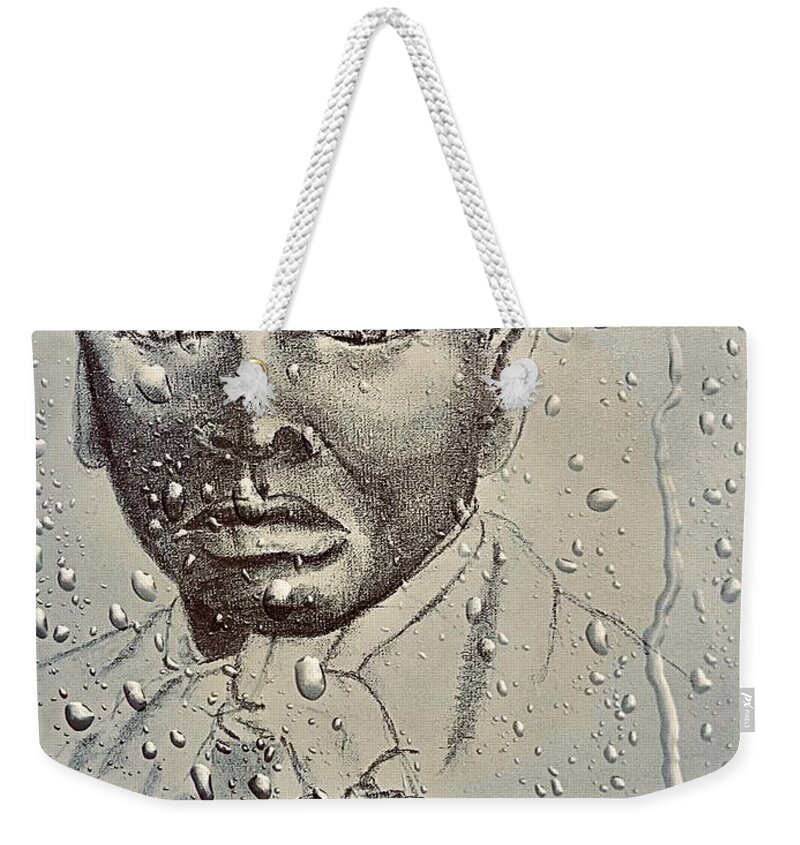  Weekender Tote Bag featuring the mixed media Freedom by Angie ONeal