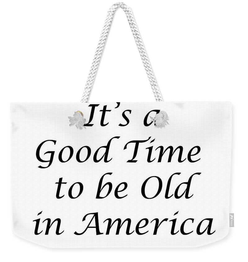 The Way It Is Weekender Tote Bag featuring the photograph Fringeville by Jeff Cooper