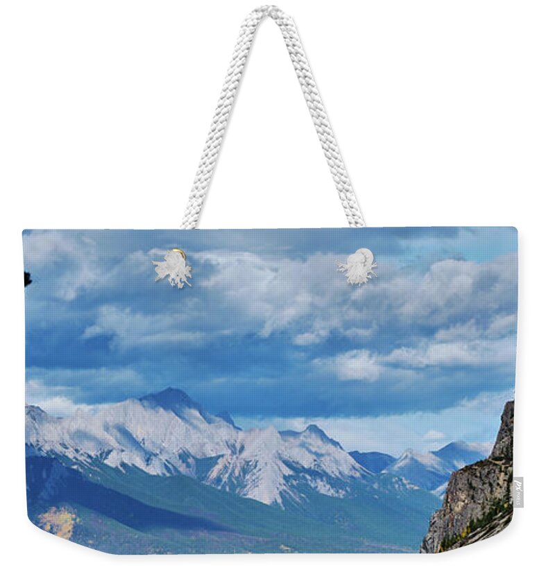 Voyage Weekender Tote Bag featuring the photograph From Sulfur by Carl Marceau