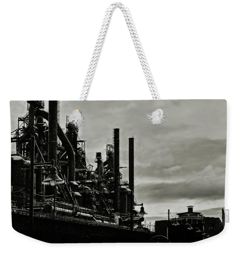 Bethlehem Weekender Tote Bag featuring the photograph Frozen in Time by DJ Florek