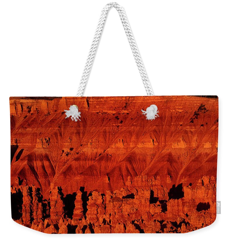 Dave Welling Weekender Tote Bag featuring the photograph Full Moon Silent City Bryce Canyon National Park Utah by Dave Welling