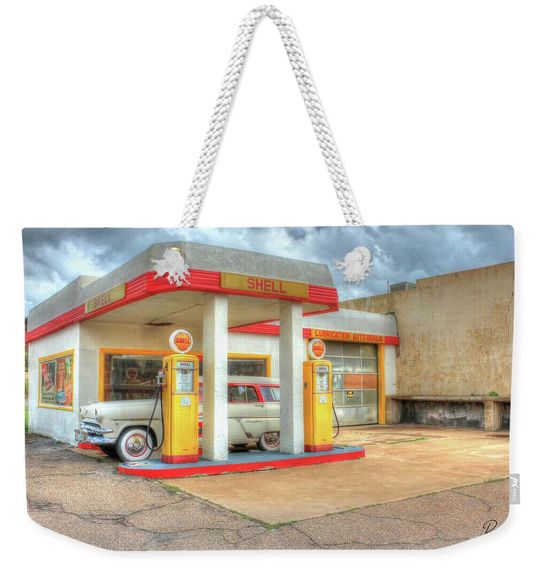 Fine Art Weekender Tote Bag featuring the photograph Full Service by Robert Harris
