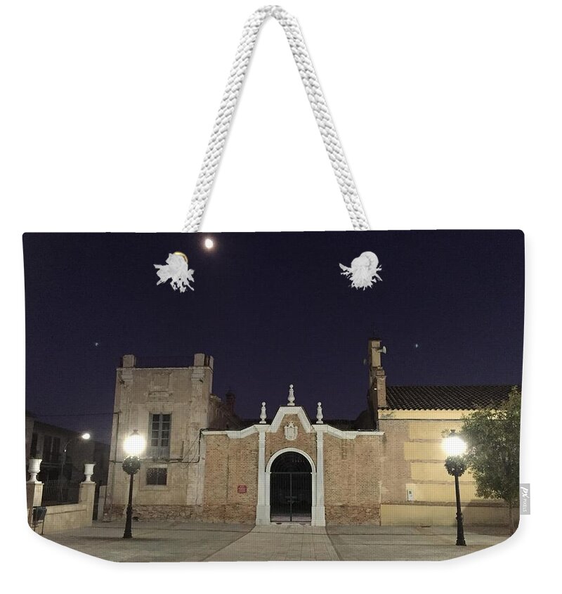 Colette Weekender Tote Bag featuring the photograph Fullmoon evening by Colette V Hera Guggenheim