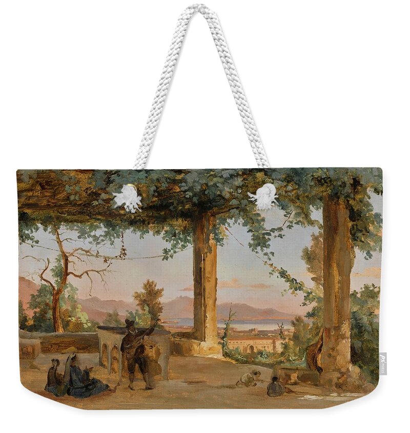 1819 To 1919 Weekender Tote Bag featuring the painting Gabriele Smargiassi Vasto 1798 by MotionAge Designs