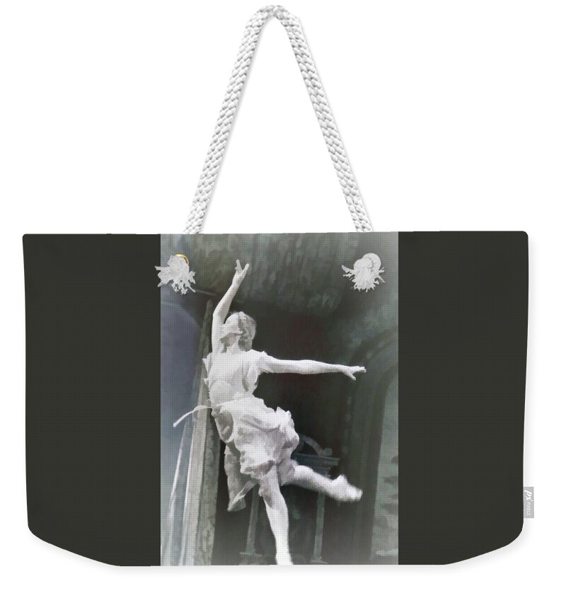 Russian Ballet Weekender Tote Bag featuring the photograph Galina Ulanova by Dennis Baswell