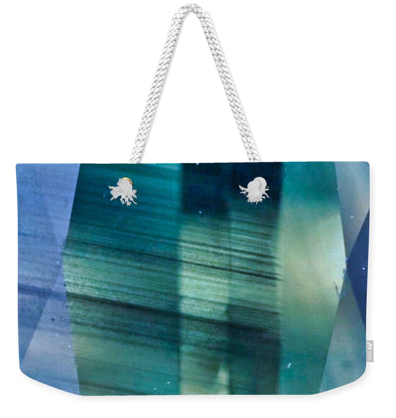 Gem Weekender Tote Bag featuring the photograph Gemstone Green and Blue by Russ Considine