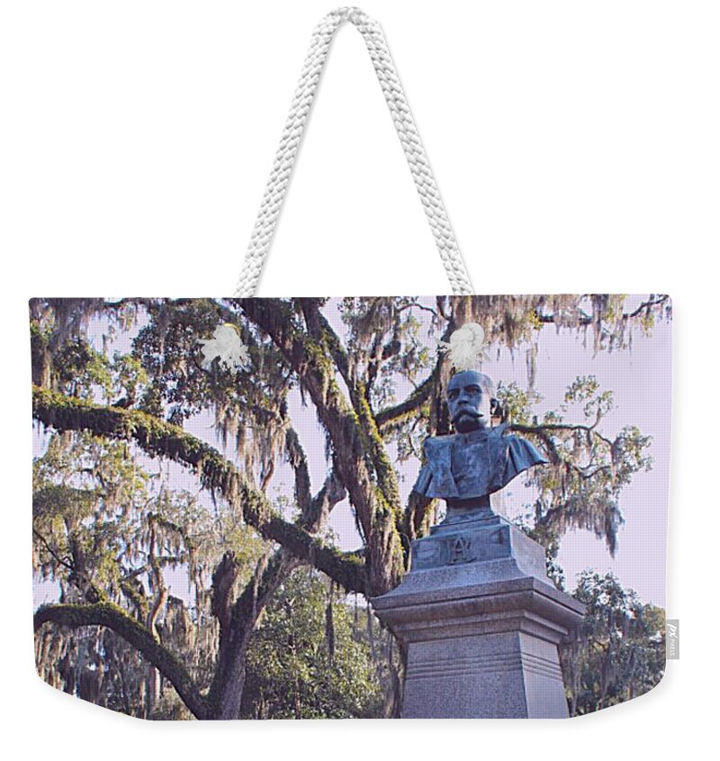 Cemetery Weekender Tote Bag featuring the photograph General Anderson by Lee Darnell