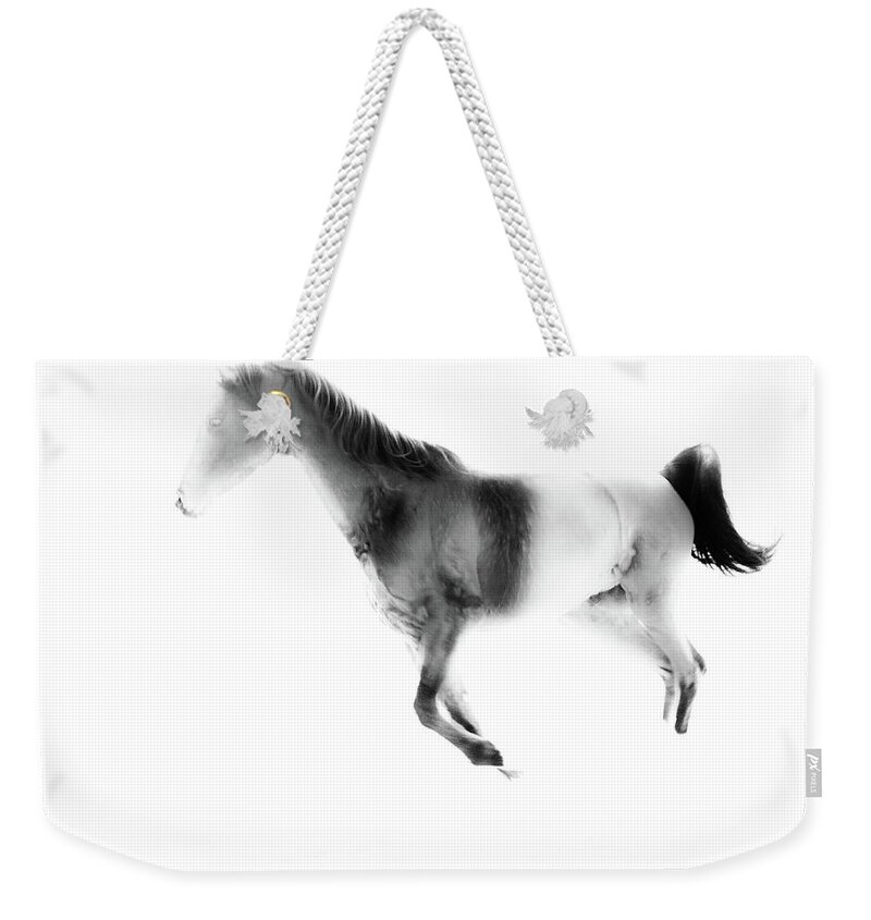Modern Dance Weekender Tote Bag featuring the photograph Ghostly by Catherine Sobredo