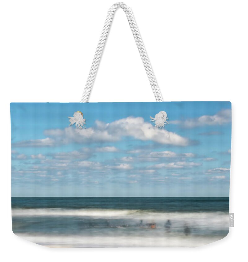 Panorama Weekender Tote Bag featuring the photograph Ghosts of Summers Past by Ginger Stein