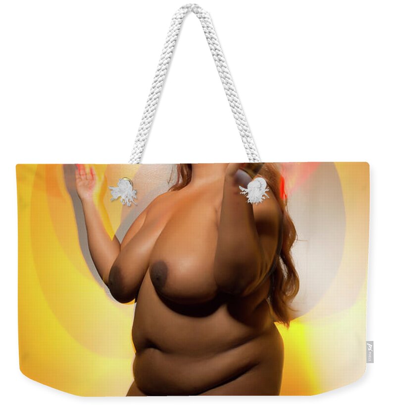 Chakra Weekender Tote Bag featuring the photograph Give praise by Jose Pagan