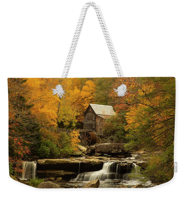 Glades Creek Mill Weekender Tote Bag featuring the photograph Glades Creek Mill by Doug McPherson