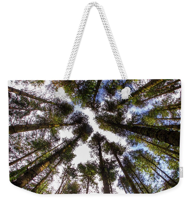 Glanageenty Weekender Tote Bag featuring the photograph Glanageenty Skies by Mark Callanan