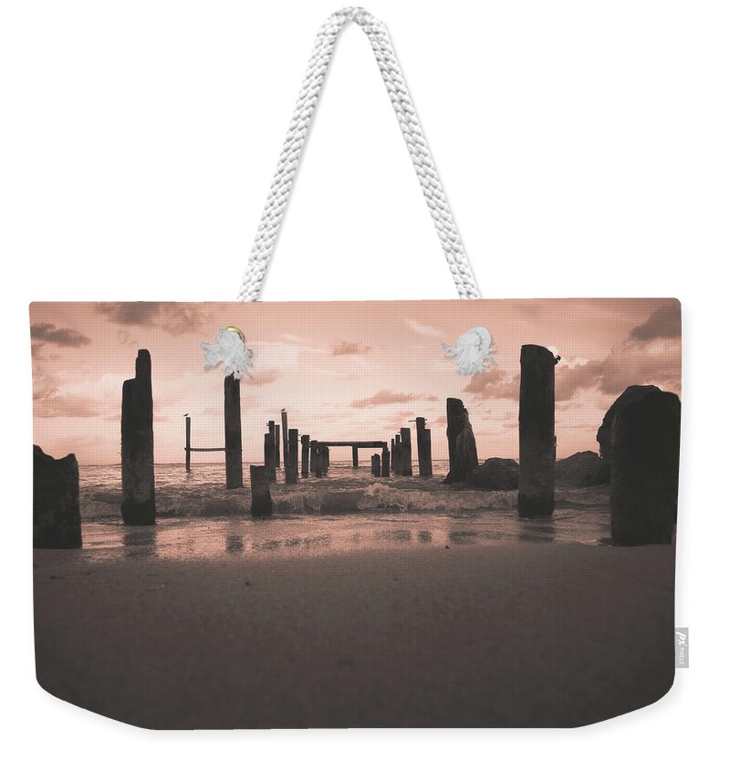 Sunset Art Weekender Tote Bag featuring the photograph Glo by Gian Smith