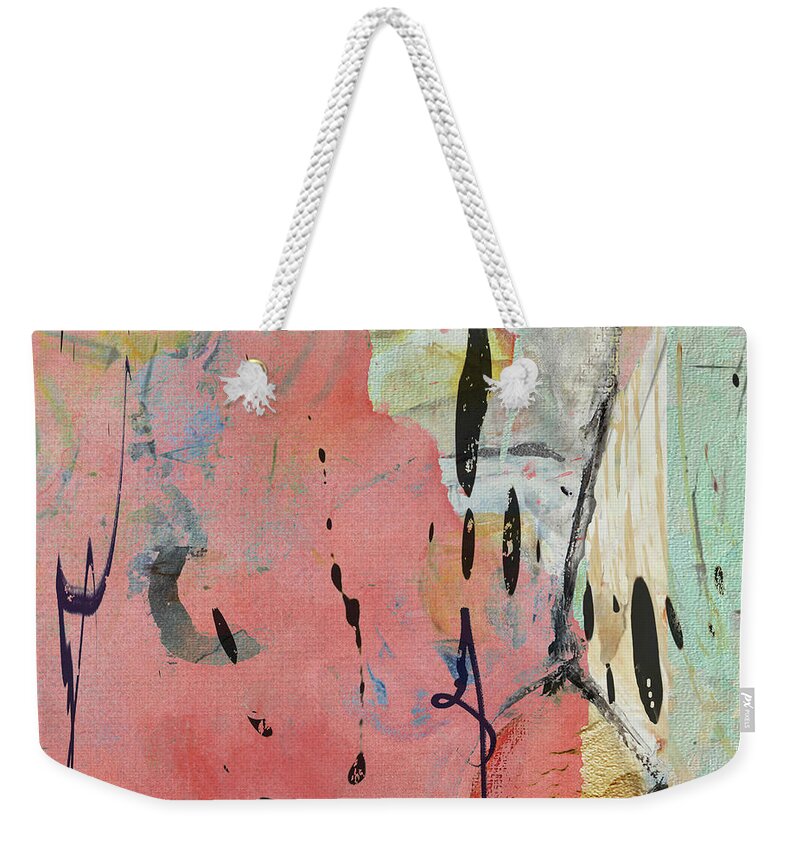 Abstract Weekender Tote Bag featuring the photograph Go Ask Alice by Karen Lynch