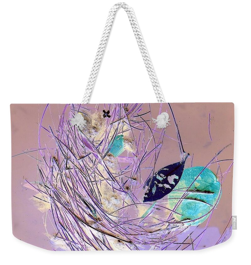 Surreal-nature-photos Weekender Tote Bag featuring the digital art Go with the Flow by John Hintz
