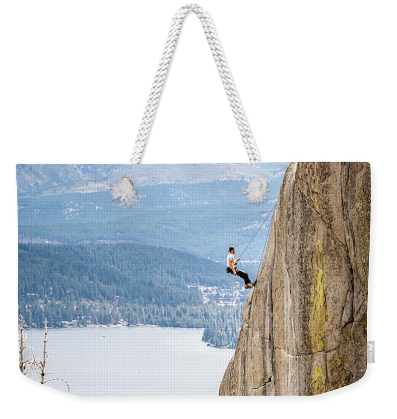 Donner Lake Weekender Tote Bag featuring the photograph Going Up by Gary Geddes