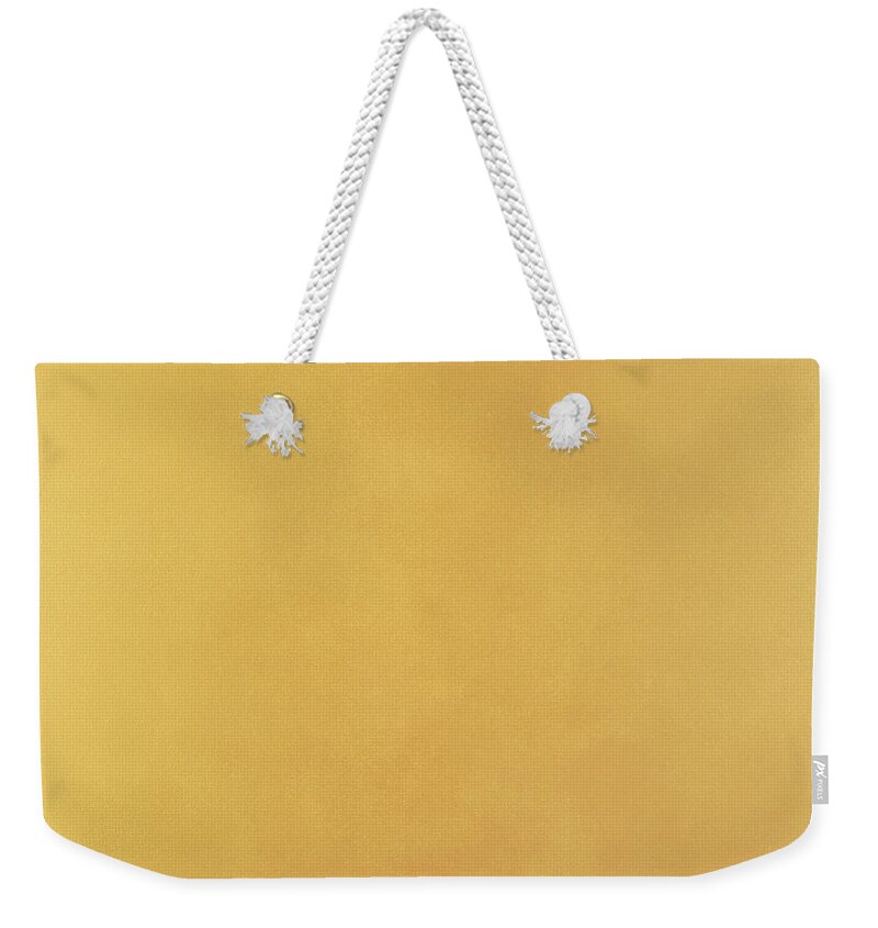 Minimalist Weekender Tote Bag featuring the painting Gold Dust by Tamara Nelson