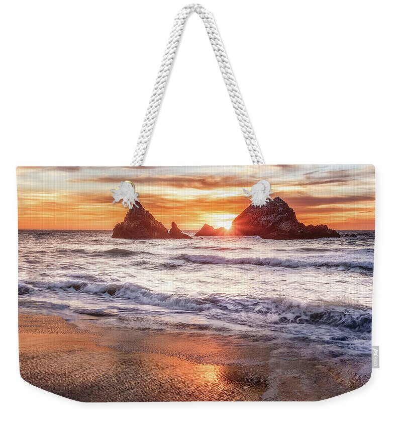 Beautiful Weekender Tote Bag featuring the photograph Gold by Gary Geddes