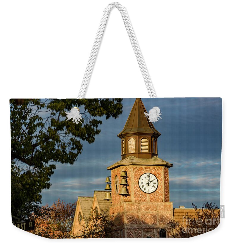 Solvang Weekender Tote Bag featuring the photograph Golden Hour by Erin Marie Davis