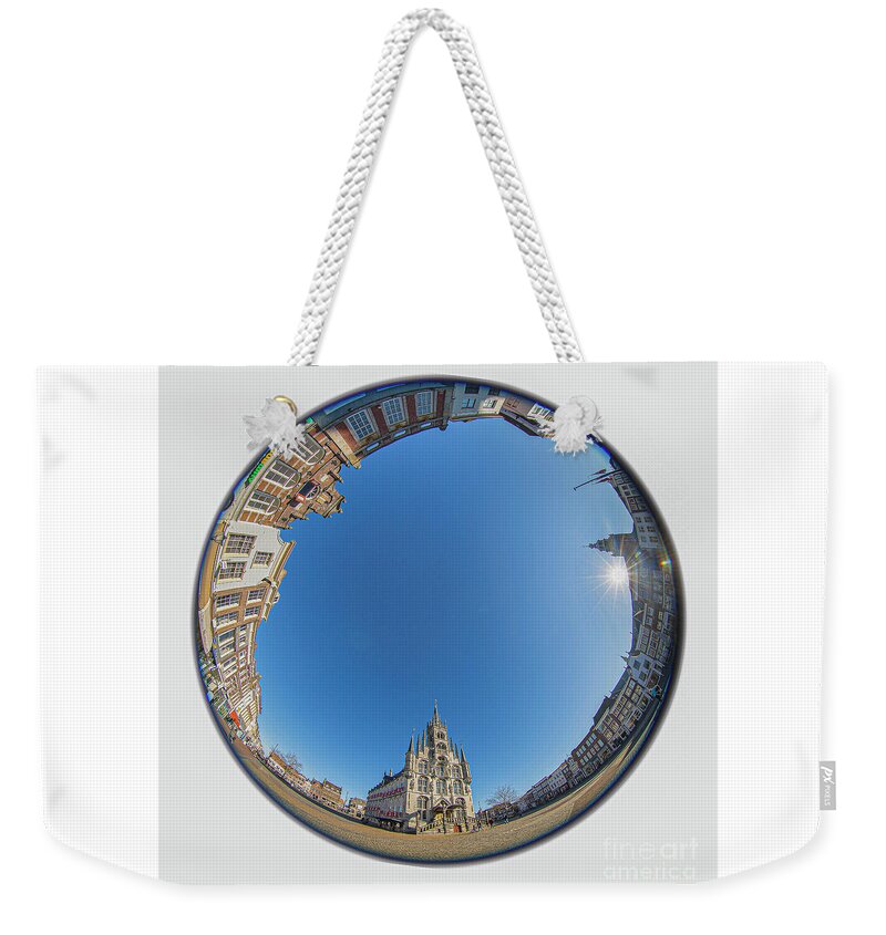 Gouda Weekender Tote Bag featuring the photograph Gouda Mandala by Casper Cammeraat