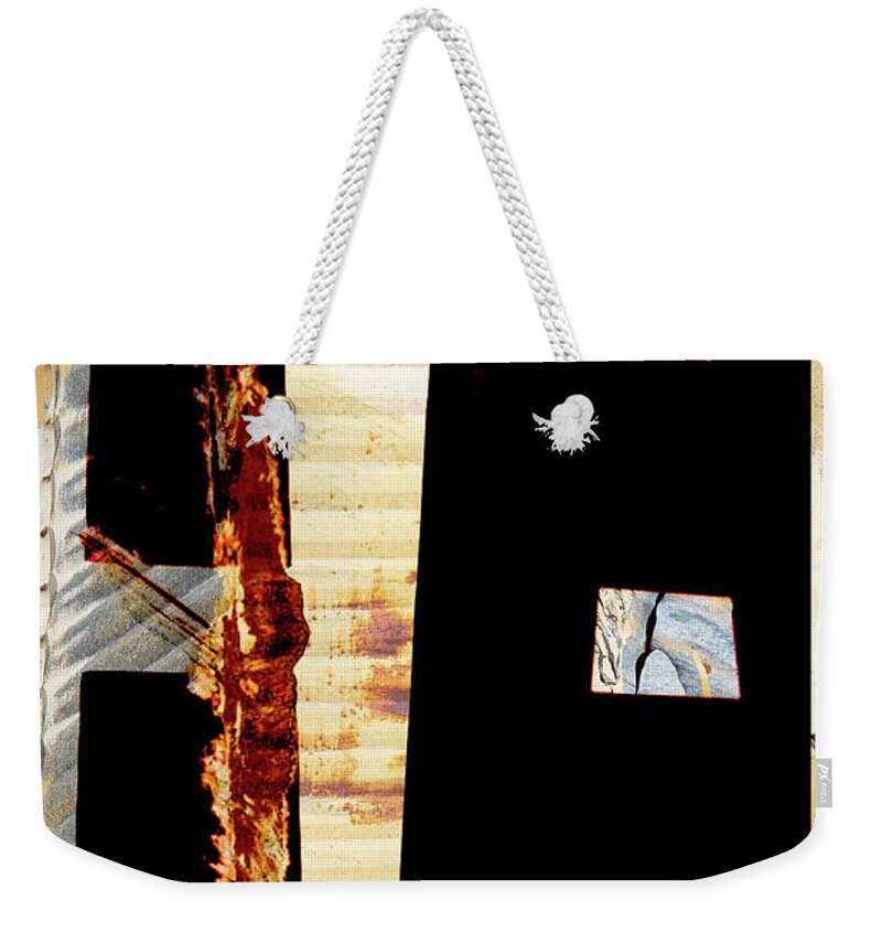 Buildings Weekender Tote Bag featuring the photograph Graphic Grunge by Marilyn Cornwell