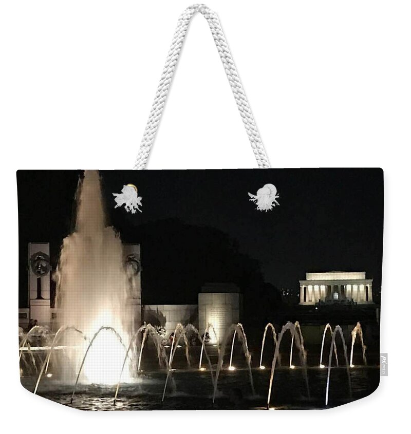 Washington Weekender Tote Bag featuring the photograph Greats Among the Greatest by Lee Darnell