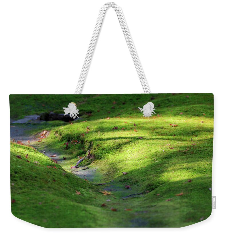 Fertilizer Weekender Tote Bag featuring the photograph Green Ground by Jason KS Leung
