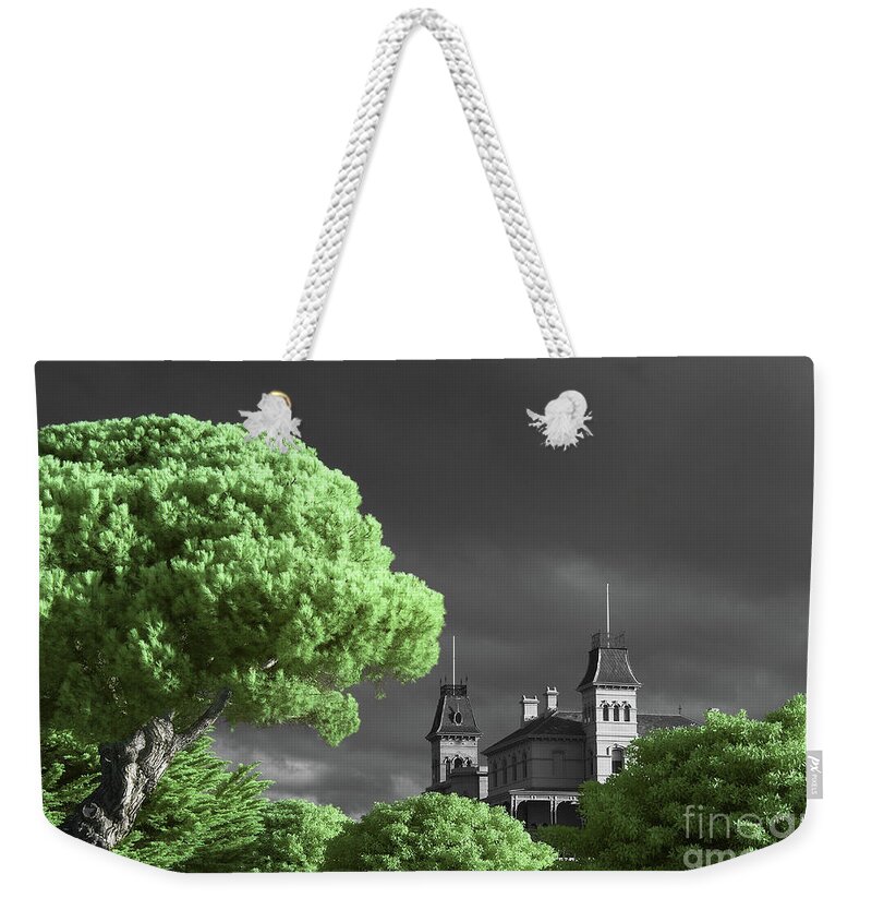 Green Weekender Tote Bag featuring the photograph Greenery by Russell Brown