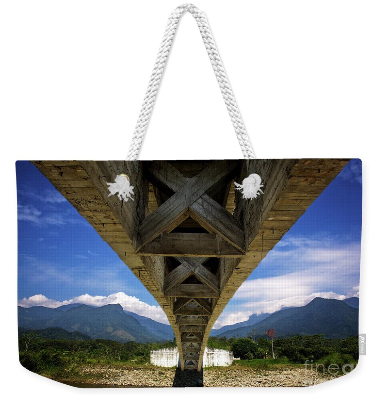 Andes Weekender Tote Bag featuring the photograph Guadalupe, Ecuador by David Little-Smith