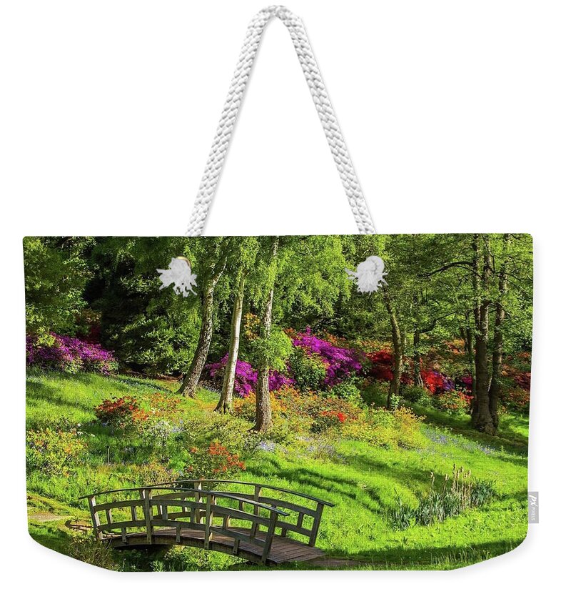 Nature Canvas Weekender Tote Bag featuring the photograph Nature In Balance by Monique Wegmueller