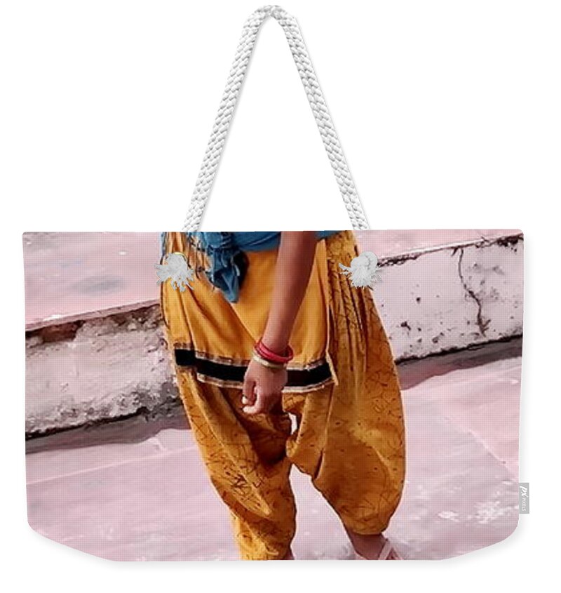 Landscape Abstractions Weekender Tote Bag featuring the photograph Hard Life by Anand Swaroop Manchiraju