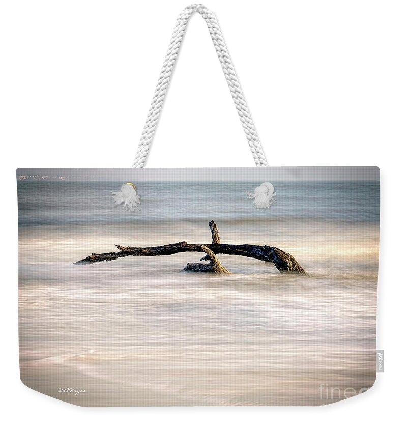 Nature Weekender Tote Bag featuring the photograph Harmonious Driftwood by DB Hayes