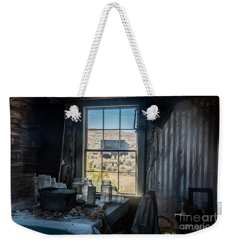 Architecture Weekender Tote Bag featuring the photograph Haunting Times by Sandra Bronstein