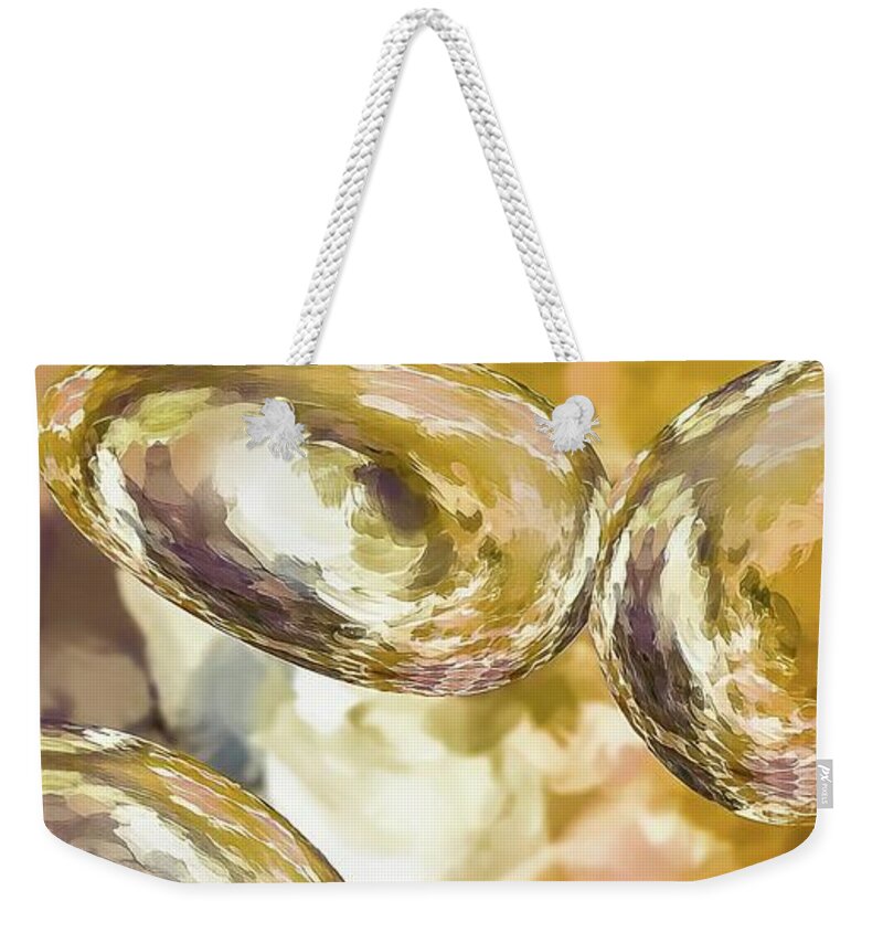 Wall Art Weekender Tote Bag featuring the digital art Have A Glorious Easter by Callie E Austin