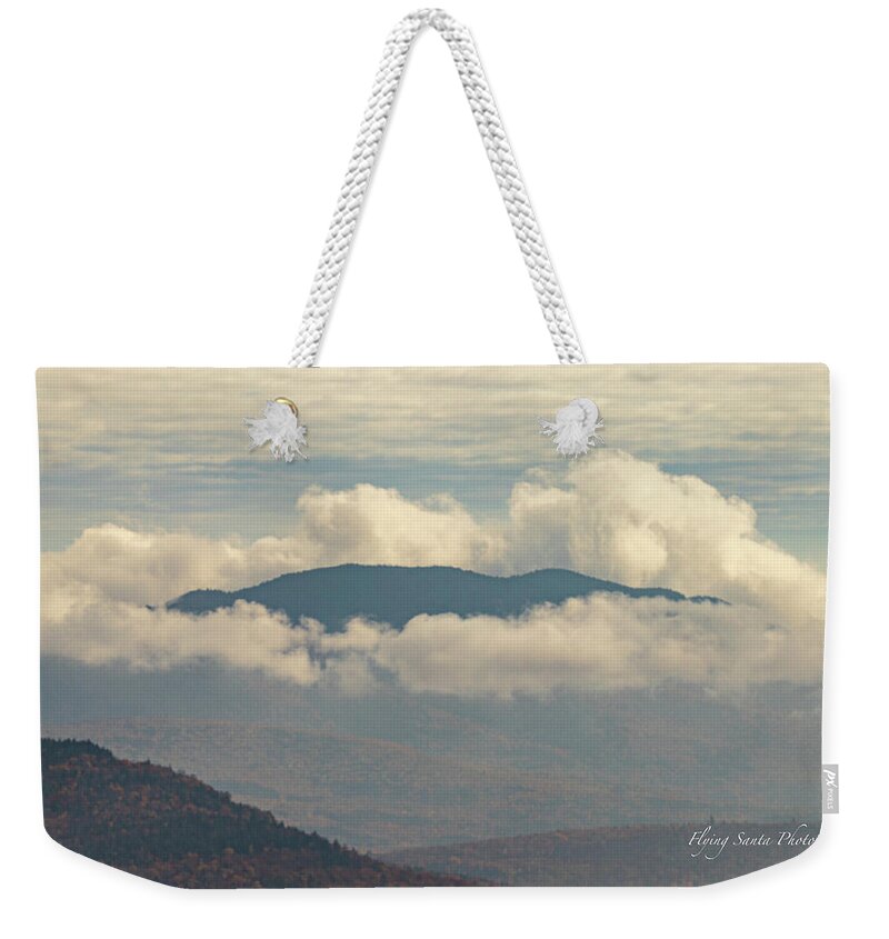 Mountains Weekender Tote Bag featuring the photograph Head In the Clouds by William Bretton