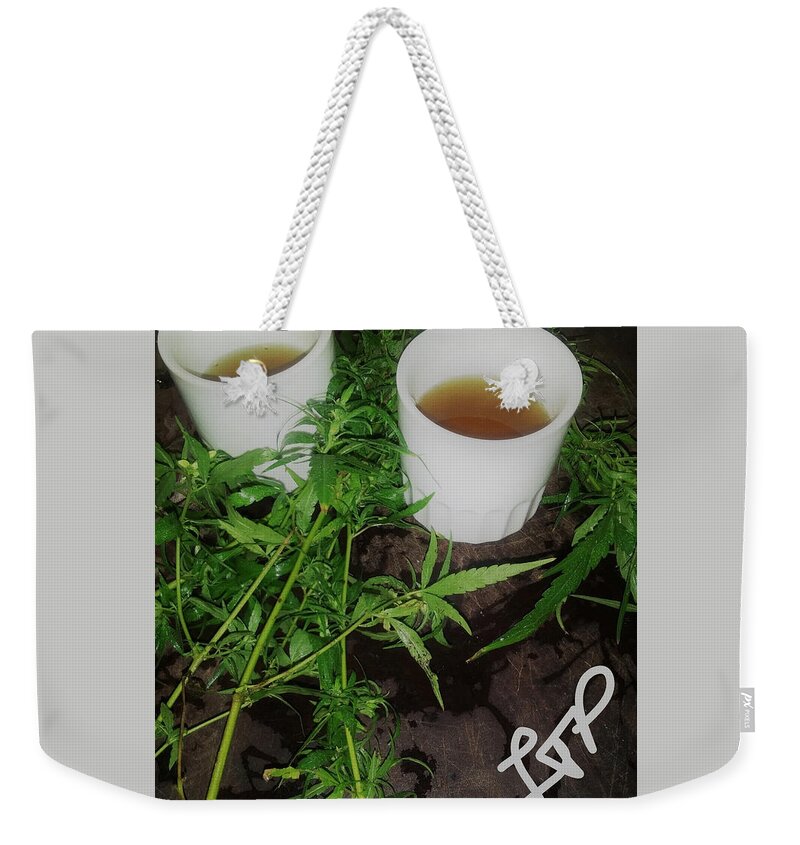 Cannabis Weekender Tote Bag featuring the photograph Healing of the Nation by Esoteric Gardens KN