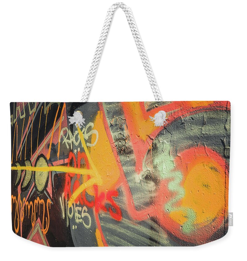  Grafittiphotography Weekender Tote Bag featuring the photograph Here's The Point by Ken Sexton