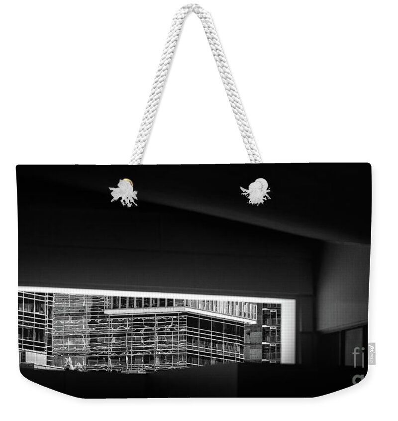 Atlanta Weekender Tote Bag featuring the photograph Hidden Atlanta In Plain Sight by Doug Sturgess