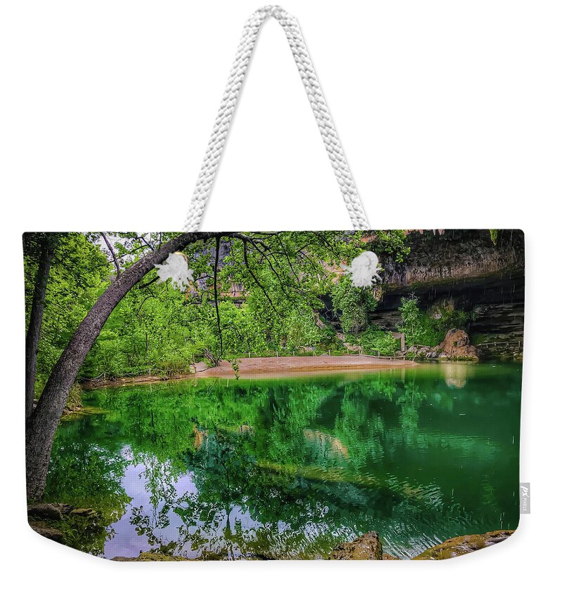 Hamiltonpool Weekender Tote Bag featuring the photograph Hidden Hill Country Treasure by Pam Rendall