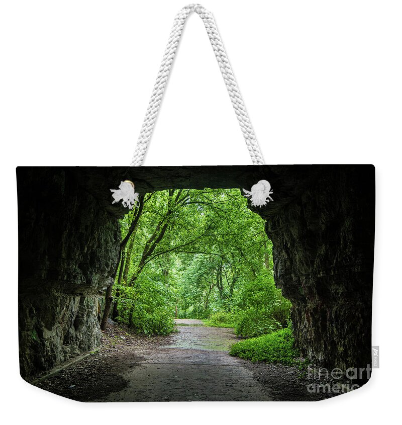 Boone Tunnel Weekender Tote Bag featuring the photograph Historic Boone Tunnel - Wilmore - Kentucky by Gary Whitton
