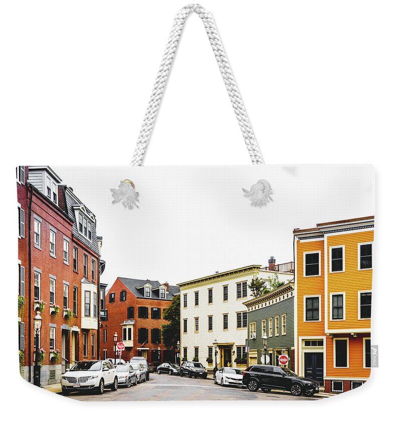 America Weekender Tote Bag featuring the photograph Historic Boston by Alexey Stiop