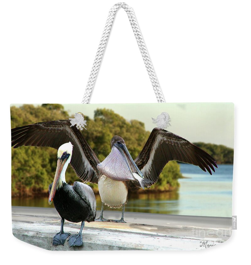 Fauna Weekender Tote Bag featuring the photograph Home Is the Hunter by Mariarosa Rockefeller