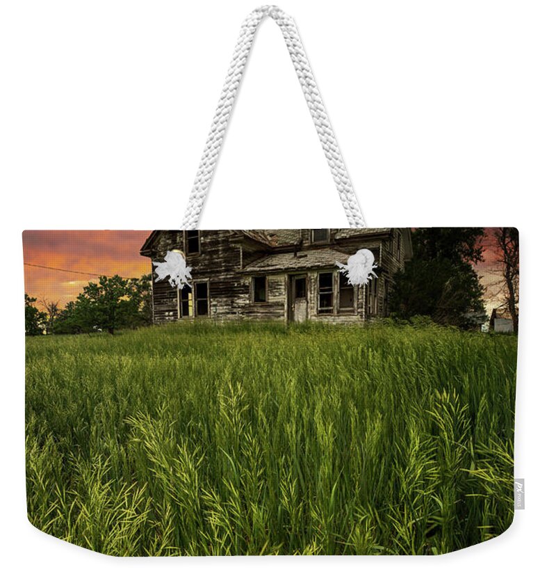 Abandoned Weekender Tote Bag featuring the photograph Home Sweet Home by Aaron J Groen