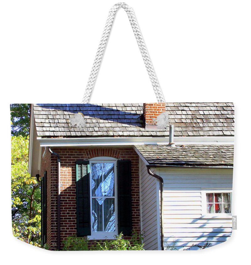 Old Home Weekender Tote Bag featuring the photograph Home Sweet Home by John Lautermilch