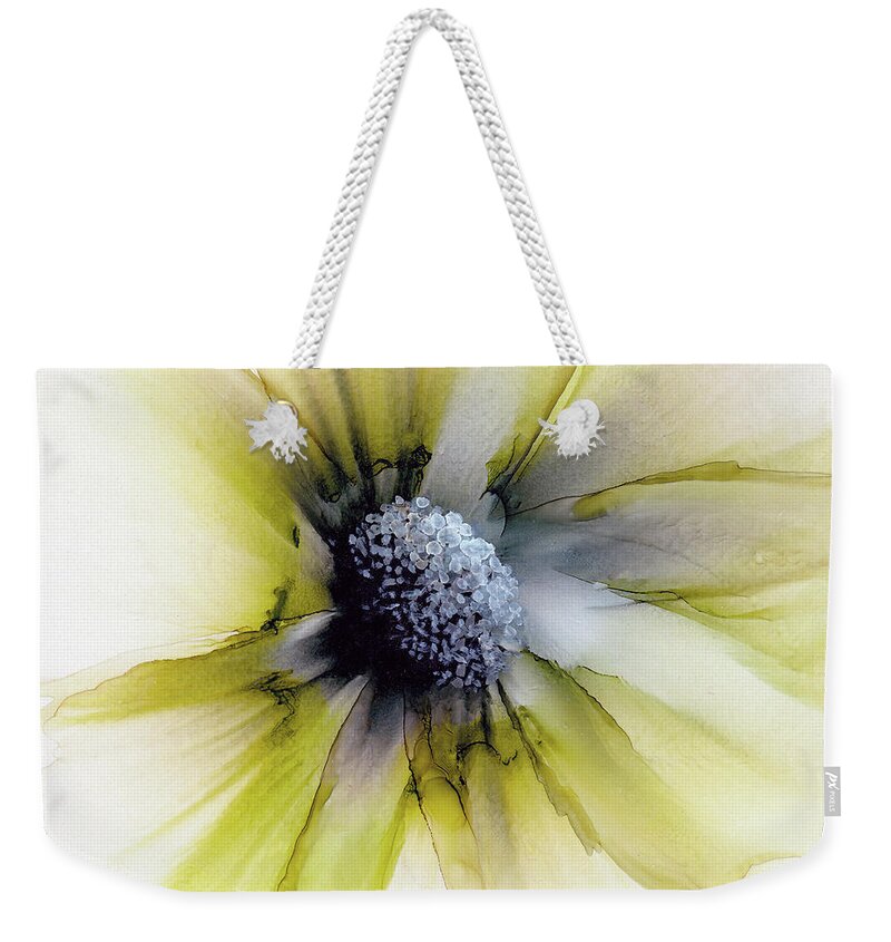 Flower Weekender Tote Bag featuring the painting Hope by Kimberly Deene Langlois