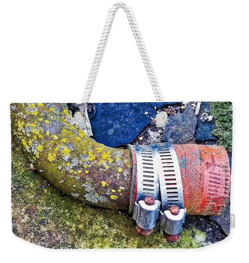 Moss Weekender Tote Bag featuring the photograph Hose Moss by Jim Harris