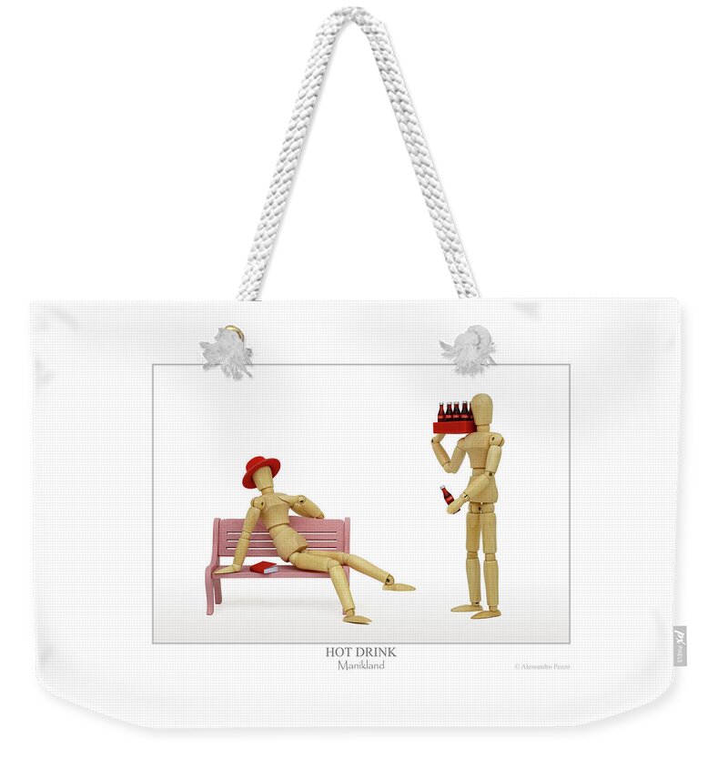 Alessandro Pezzo Weekender Tote Bag featuring the photograph Hot Drink by Alessandro Pezzo