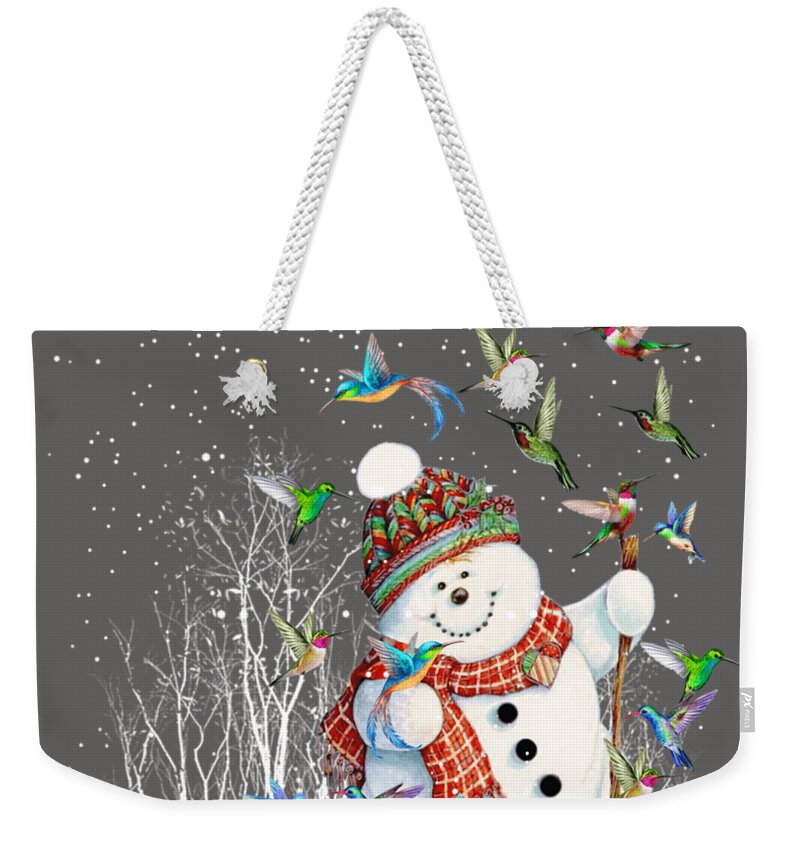 Mini Holiday Canvas Tote - Live Love Merry